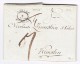 Heimat SG Auslag St. Gall Stempel Auf Brief 10.10.1813 Nach Kempten - Marcophilie