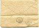 Lettre Et Enveloppe De PONS - PARIS FOUCHÉ Aux ROCHES - Adressée à La Tremblade En 1884 Avec Timbre YT 101 (?) 15c - Pons