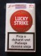 KOSOVO (SERBIA) LUCKY STRIKE RED SEALED UNOPENED SOFT PACK, USA CIGARETTES KOSOVO EDITION WITH FISCAL REVENUE STAMP. - Other & Unclassified