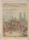 1922 Italian Magazine  LITHO Fire Of Airship "Roma" At NORFOLK Virginia  + Ski Races In CLAVIERES  Claviere Val Di Susa - Vor 1900