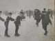 PATINOIRE - Jeunes Patineurs Sur Un Plan D´eau Gelé - Lieu à Situer - Carte-photo - Vers 1910 - A Voir ! - Patinage Artistique