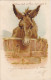 1900-1910's; Donkey, "When Shall We Three Meet Again?" - Donkeys