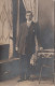 Real Photo - Unidentified Man - Homme Non Identifié - 2 Scans - Photo Portelance Farnham & Granby - To Identify