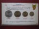 Cameroun Cameroon 1960 -s 5 10 25 50 Francs 4 Coin UNC Modern Type Set In Card With Info - Cameroon