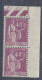 FR - 1932-33 - TYPE PAIX N° 281 - TYPE I Et II SE TENANT - XX - - Unused Stamps