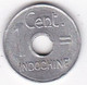 Indochine 1 Cent 1943 Hanoi. En Aluminium - Indochine