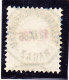 Heimat SG RAGAZ Telegraphenbüro 12.9.1886 Blau Auf 3Fr. Telegraphen Marke #18 - Télégraphe