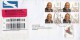 3786FM- PRESIDENT JACOB ZUMA, FISH EAGLE, STAMPS ON REGISTERED COVER, 2010, SOUTH AFRICA - Brieven En Documenten