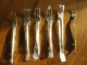 Lot De 6 Fourchettes à 2 Dents  ( à Escargots Ou Autre ) Neuves  - Bronze   -TBE - Forks