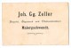 Maiergschwendt B. Ruhpolding, Reclame JOH.Gg. ZELLER ZIEGELEI SÄGEWERK UND OBSTWEINKELTEREI  STR1/388 - Ruhpolding