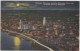 USA, Memphis, Tennessee, Showing Mississippi River And Riverside Drive By Moonlight, 1956 Used Linen Postcard [16663] - Memphis