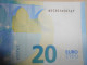 Austria Österreich Autriche 20 Euro Draghi  Serial Number: NZ!!!  UNC-  (one Slight Little Wave) - 20 Euro