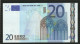 20 EURO BILLET FRANCE/FRANCIA U L081 CIRCULE/CIRCULATED TRICHET (COD.23) - 20 Euro