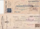 LOT DE 4 LETTRES DE CHANGE TIMBREES LYON -PARIS -CABLERIE-COL RADIO-EMAILLERIE RHONE-TRANSFORMATEURS FERRIX - Bills Of Exchange