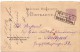 6964 ROSENBERG / Baden, Postgeschichte, Kastenstempel 1884 - Mosbach