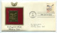 C Great Americans "" Endangered Birds - Whooping Crane """ Gold Stamp Replica 1964 FDC/bu/UNC - Sonstige & Ohne Zuordnung