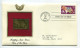 C Great Americans "" Happy New Year - Year Of The Boar """ Gold Stamp Replica 1964 FDC/bu/UNC - Sonstige & Ohne Zuordnung