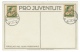 Suisse//Schweiz//Svizerra // Switzerland//Carte Pro-Juventute 1915 No.32 Avec Timbre Pro-juventute (super état, Luxe) - Lettres & Documents