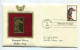 C Great Americans "" Carousel Horses - Indian Pony """ Gold Stamp Replica 1964 FDC/bu/UNC - Other & Unclassified