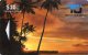 TELECARTE ILES COOK  *$20 Sunset In Rarotonga - Cookeilanden