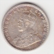 @Y@    BRITISH India 1/4  Rupee 1918   EF   Nice Patina  (2994) - India