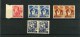 - SARRE 1947/56 . TIMBRES DE 1947 . PAIRES NEUVES SANS CHARNIERE . - Other & Unclassified