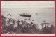 POSTCARD GERMANY BLANKENESE BLICK Auf Die ELBE CIRCULATED 1908 - Blankenese