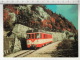 Chemin De Fer Yverdon-Sainte-Croix (YsteC) Automotrice Be 4/4 Le Long Des Rapilles - Trains