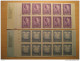 1970 Booklets Yvert C678a/9a Nobelpris Prix Nobel Prize Literature Physics 20 Stamps Set Carnet Sweden - 1951-80