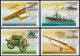 2015 RUSSIA "CENTENARY OF WORLD WAR I / NATIONAL MILITARY EQUIPMENT" MAXIMUM CARDS (MOSCOW) - Cartoline Maximum