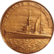 ESPAÑA. MEDALLA XXX SALON NAUTICO INTERNACIONAL BARCELONA 1.991. ACORAZADO ALFONSO XIII. SPAIN. ESPAGNE - Profesionales/De Sociedad