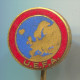 FOOTBALL / SOCCER / FUTBOL / CALCIO - UEFA, Federation, Association, Enamel, Vintage Pin, Badge, BERTONI MILANO - Fussball