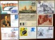 SELECTION DE 32 CARTES MAXIMUM FRANCE- THEME : JOURNÉE + FETE DU TIMBRE -  5 SCANS - Colecciones & Series