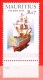 MNH** Mauritius - Maurice -Ship Models  - 2 Timbres  - 100 Gun  Ship Et Drakkar - Mauritius (1968-...)