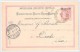 Postal Stationery Postcard From Beirut Beyrouth Lebanon Liban To Dresde Dresden Germany Austrian Post Office 23-3-1893 - Liban