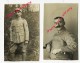 2 Photos-Henri BESSON, 3 Sur 3- Frère De Ferdinand-pendant La Guerre De 1914 Et 1918-87e R En 14 - Guerre, Militaire