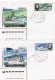 1979 - URSS - 6 Enveloppes - Marine De Recherche Scientifique De L'URSS - Bateaux Divers - Yvert N°4652 à 4657 - FDC