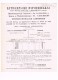 16962. Carta Impresos, Imprimée Preobliterado  ANVERS (Belgien) 1909. Roulotte, Hypotheekkas - Rolstempels 1900-09