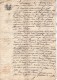 VP3051- Cote D´Or - Empire - Acte Entre Mmes PARIGOT Acquet D´une Portion De Maison à BEAUNE - Manuscrits