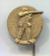 ARCHERY / SHOOTING - Anniversary, 1851 - 1951, Vintage Pin, Badge - Tir à L'Arc