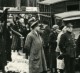 Belgium Erquelinnes Marché Frontiere Franco-Belge Ancienne Photo 1937 - Autres & Non Classés