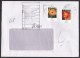 Germany: Cover, 2010, 2 Stamps, Flower, Returned, Retour Cancel (traces Of Use) - Brieven En Documenten