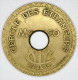 Monaco Jeton Token 10 FRANCS Troué - ST DES BAINS DE MER - "" CERCLE Des ÉTRANGERS "" # 8 - Autres & Non Classés