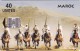 Morocco, AG06, 40u Horse Back Riders (with PYRAMID And Adress), 2 Scans.  PHONE CARDS , AGADIR (normal Text) - Morocco