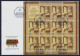 2015 RUSSIA "HEROES / CENTENARY OF WORLD WAR I" FDC MINISHEET (S. PETERSBURG) - FDC