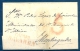 1843 , NAVARRA , CARTA CIRCULADA ENTRE CAPARROSO Y MONTEAGUDO , TIZÓN Nº 6 , BAEZA DE TUDELA - ...-1850 Prephilately