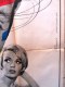 SUPERBE GRAND AFFICHE CINEMA " FERRACI - ECHAPPEMENT LIBRE 1964 "- JEAN PAUL BELMONDO & JEAN SEBERG - BON ETAT - Affiches