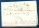 1837 , ARAGÓN , CARTA  PREFILATÉLICA CIRCULADA ENTRE ZARAGOZA Y BARCELONA , TIZÓN Nº 23 - ...-1850 Prephilately