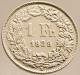 1 Franc - Suisse - 1939 - Argent - Sup - - Swaziland