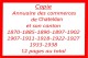 COPIE Liste Des Commerces Et Industrie De La Ville De Chateldon, Puy Guillaume, Pasliere, Noalhat, Ris, Lachaux - Chateldon